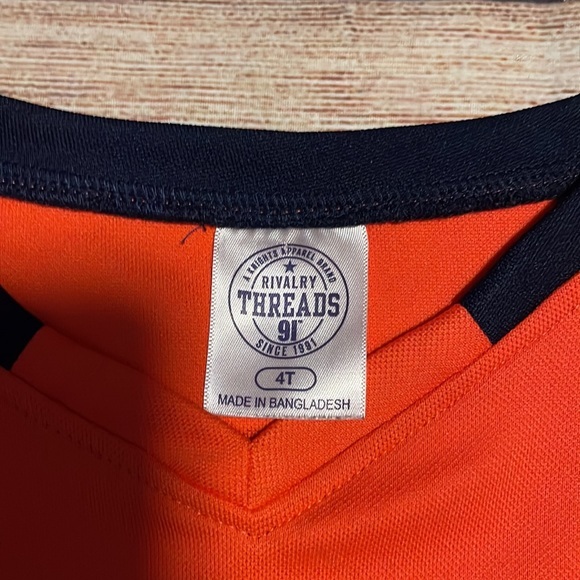 Girls 4T Syracuse Football #44 Jersey - Picture 2 of 7